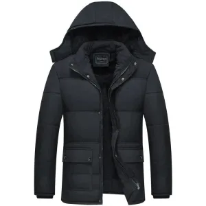 Padded jacket with hood - konrad