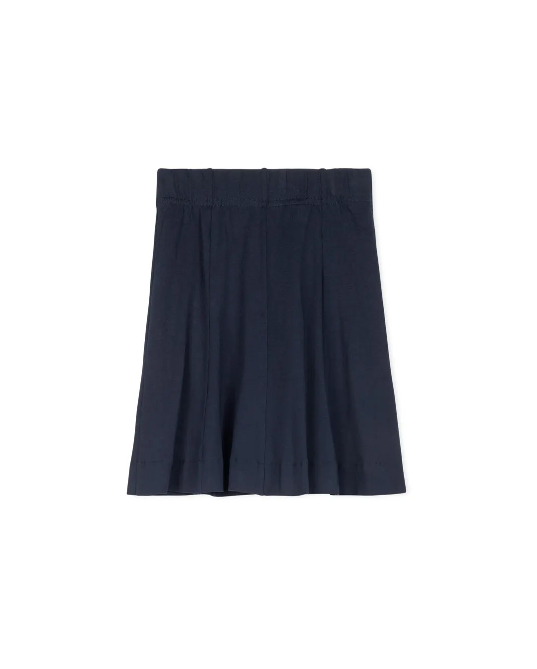 Paneled T-shirt Short Skirt