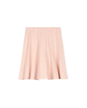 Paneled T-shirt Short Skirt