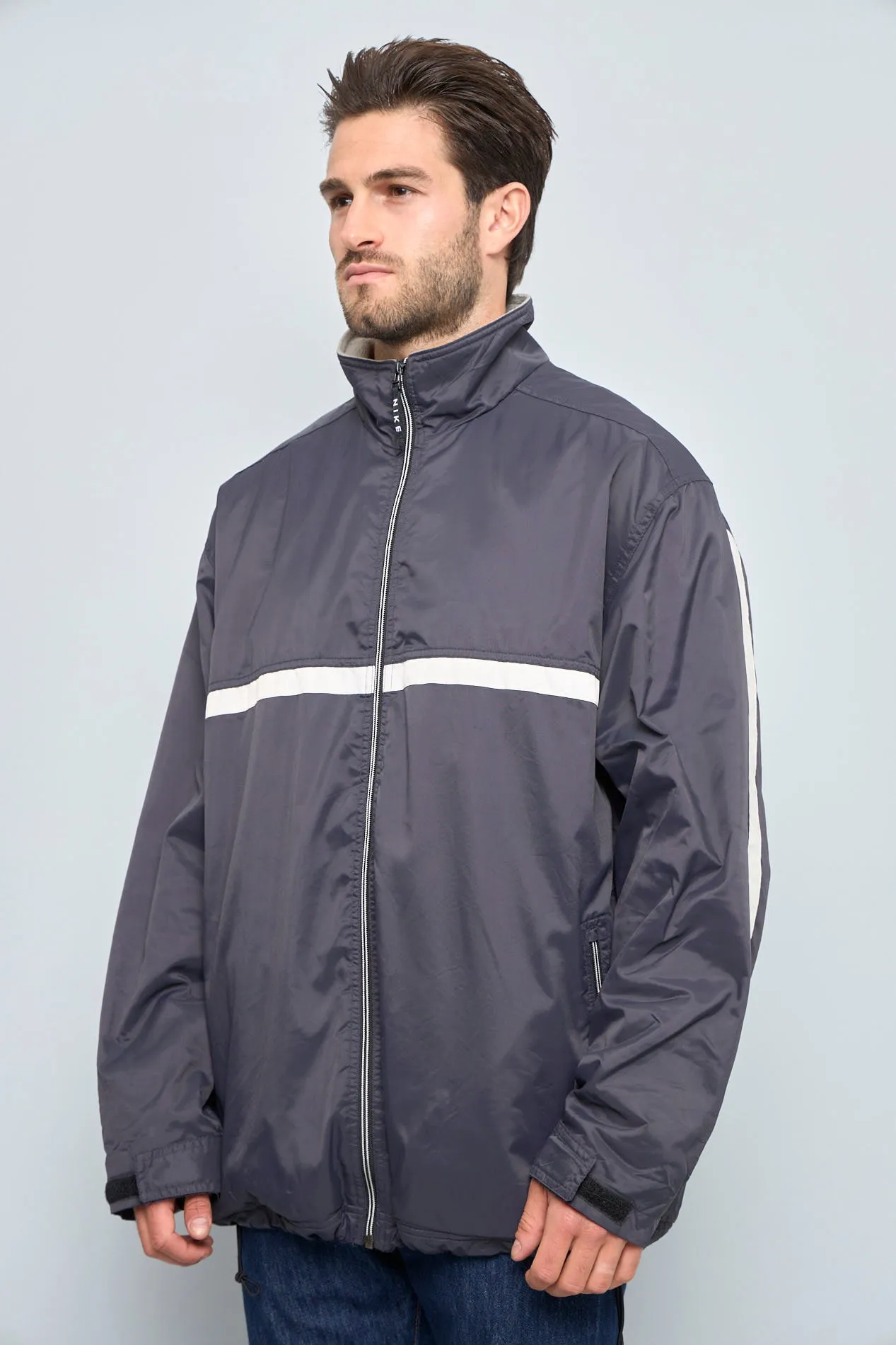 Parka Azul Nike Talla L