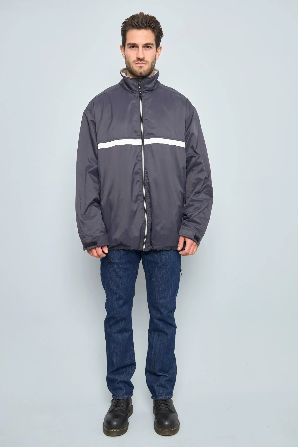 Parka Azul Nike Talla L