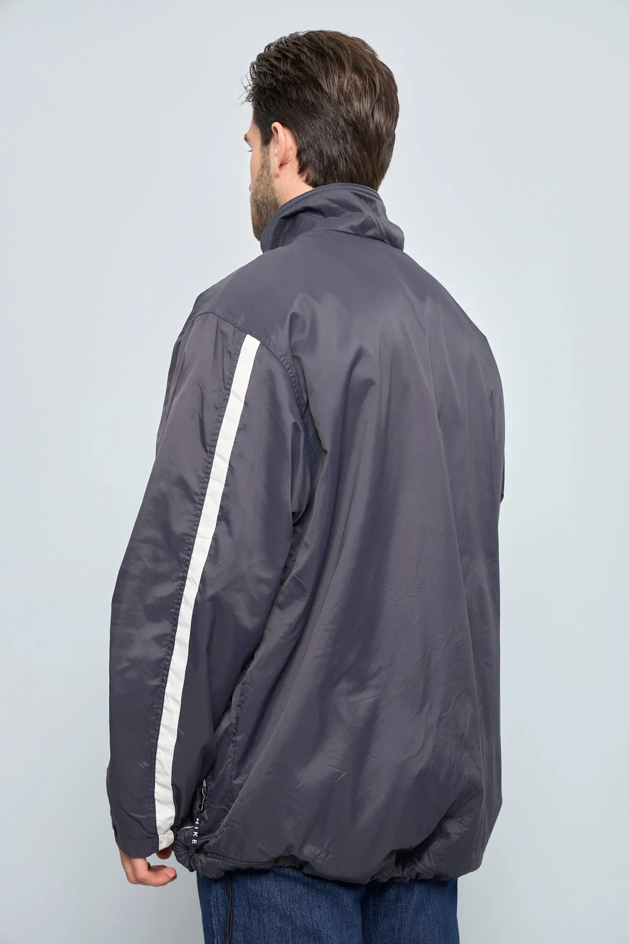 Parka Azul Nike Talla L
