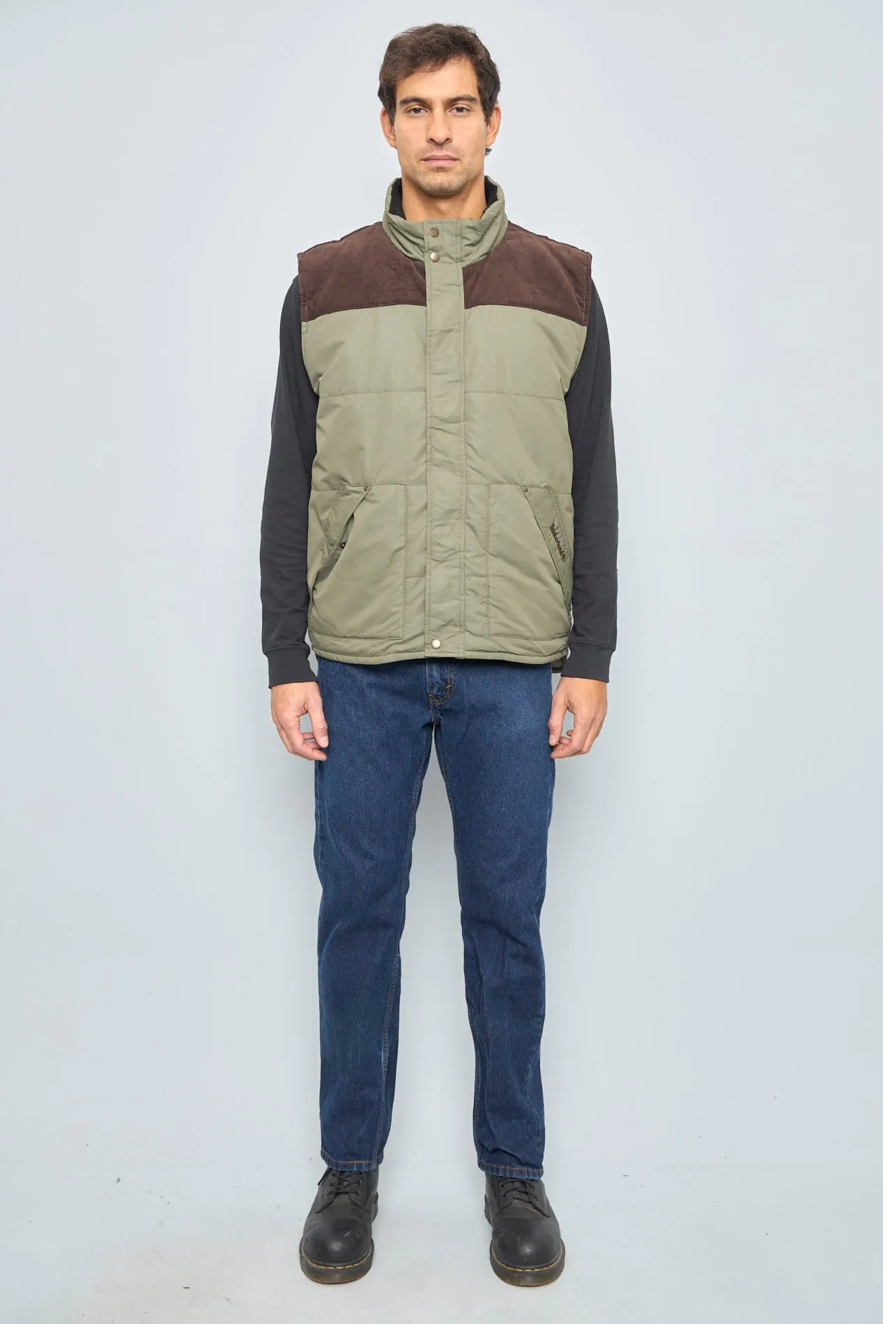 Parka casual  verde timberland talla L 109