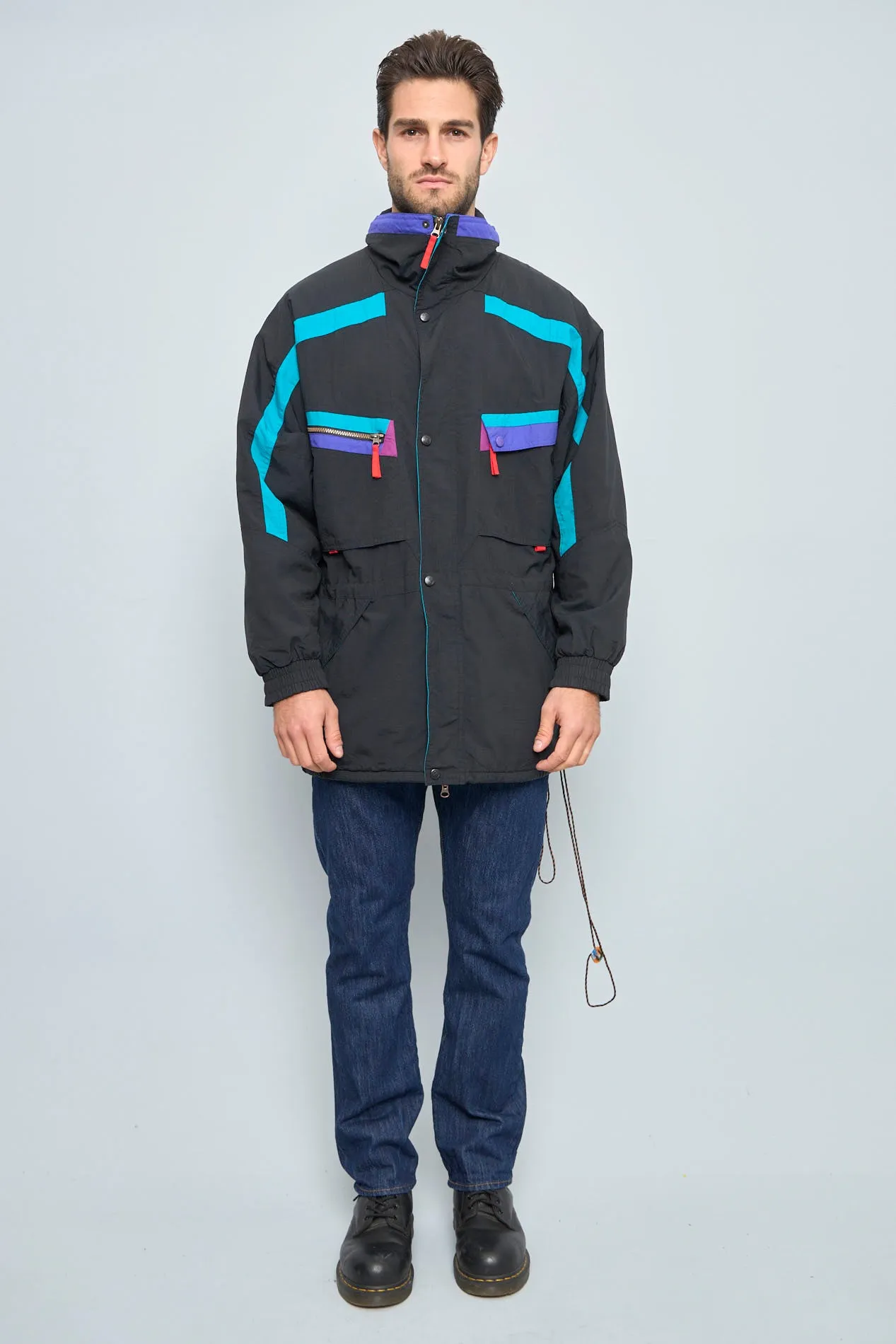 Parka Multicolor h h Talla S