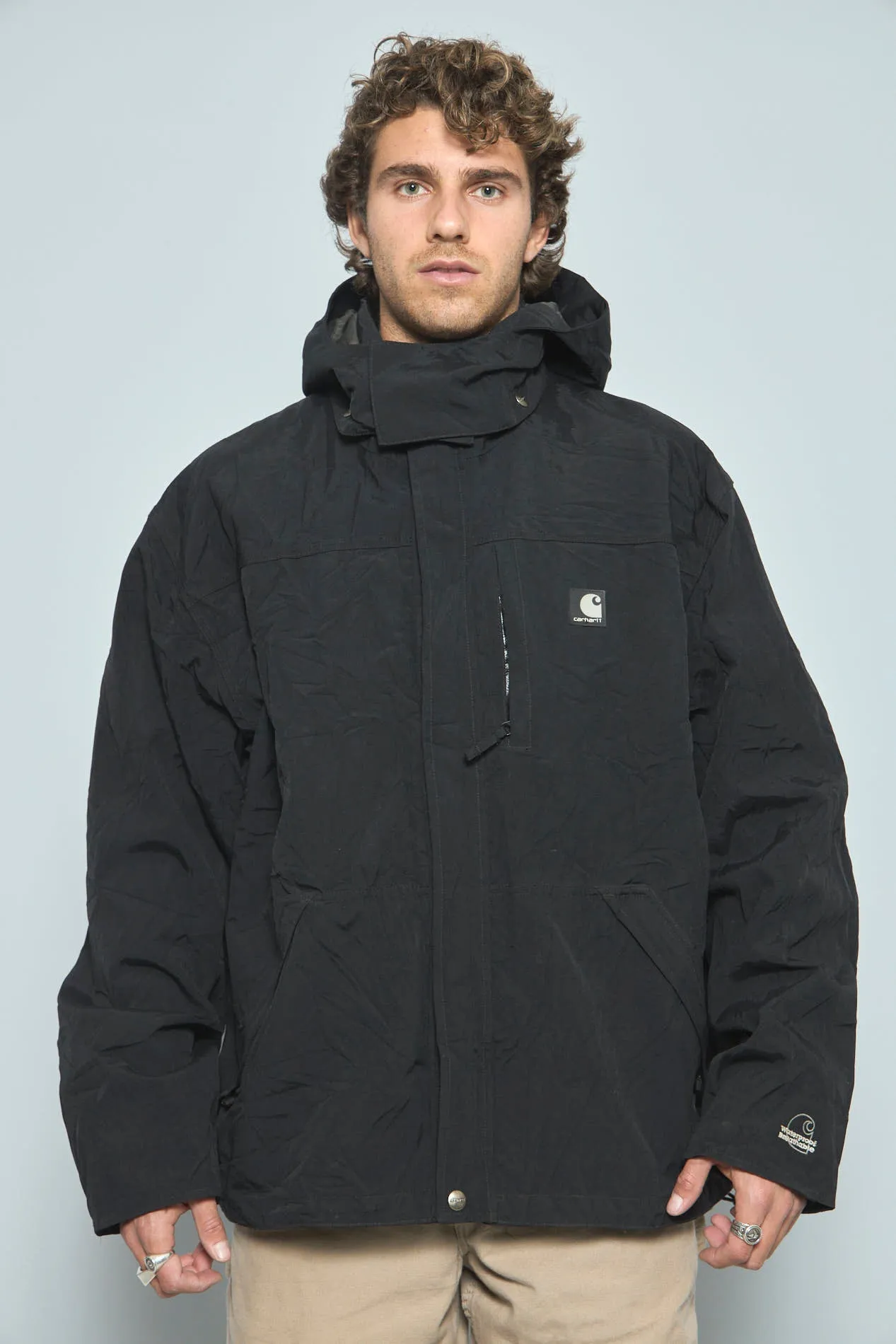 Parka Negro Carhartt Talla Xl