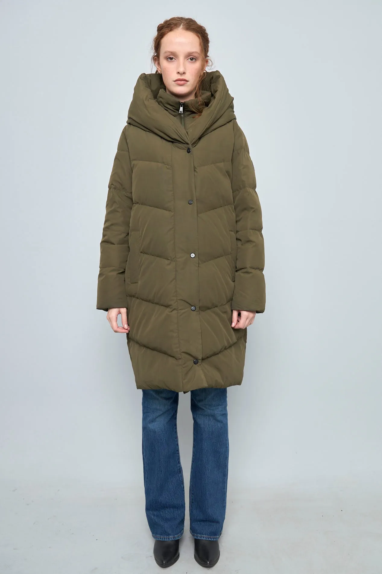 Parka Verde lauren Talla L