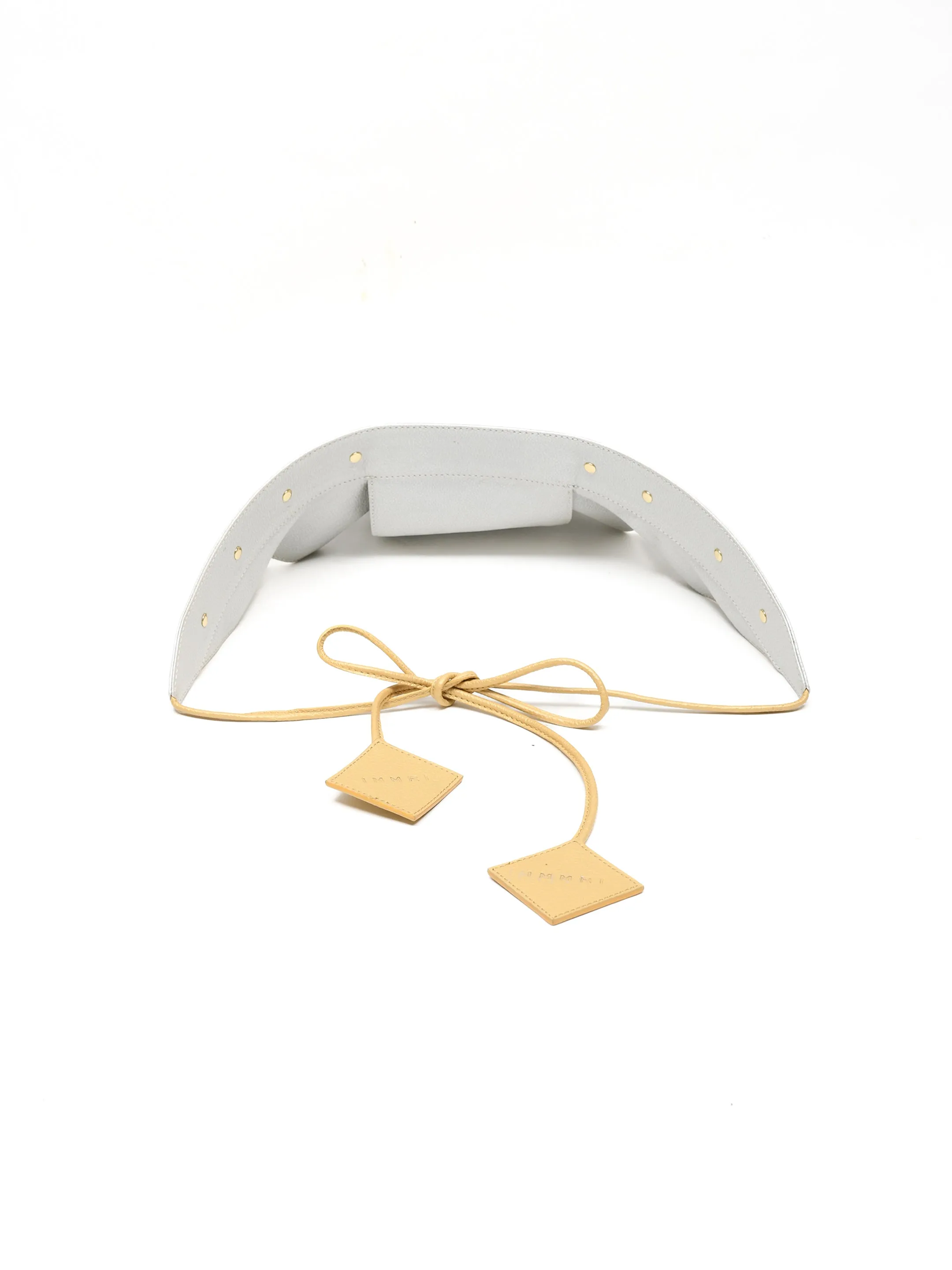 Peplum Pocket Belt - Gold & Silver