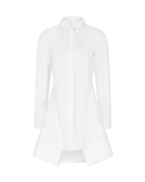 Peplum Shirt Dress