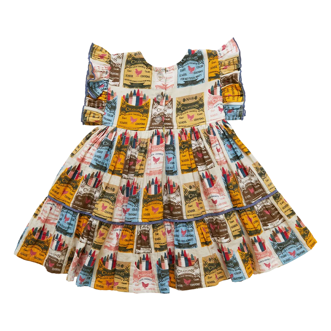 Pink Chicken Multi Crayons Kit Dress