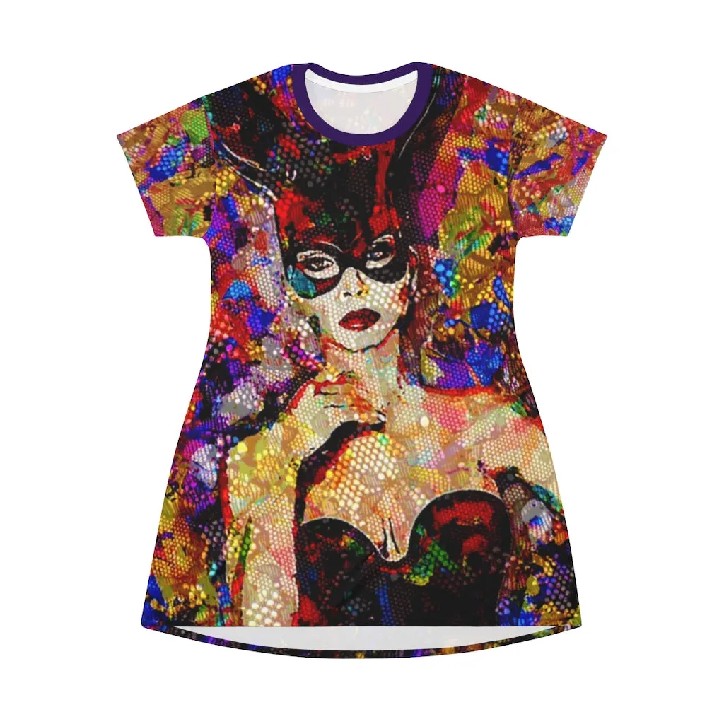 Play Time - All Over Print T-Shirt Dress
