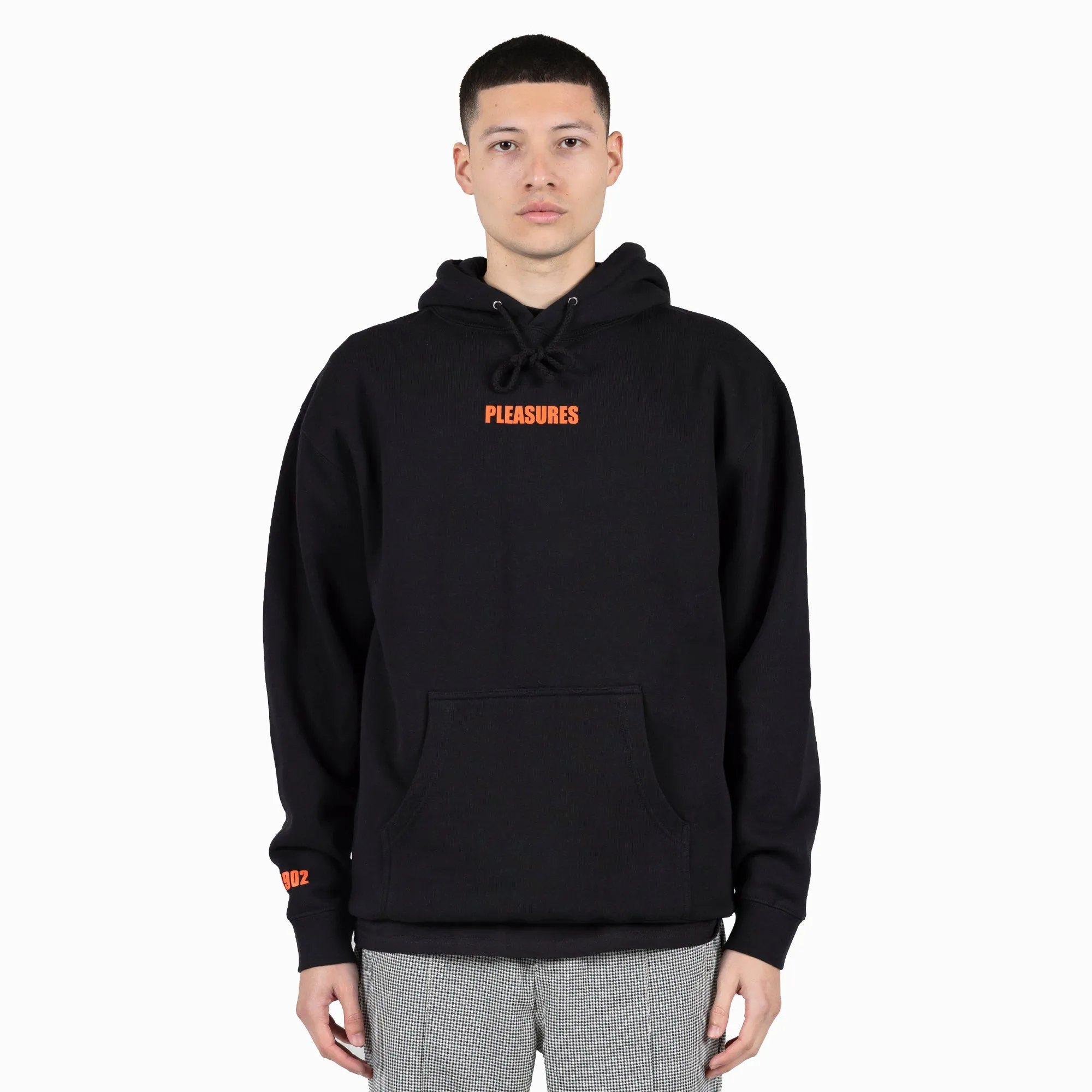 Pleasures Men Art News Hoodie Black