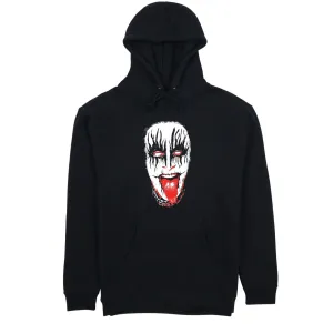 Pleasures Men Mouth Hoodie Black