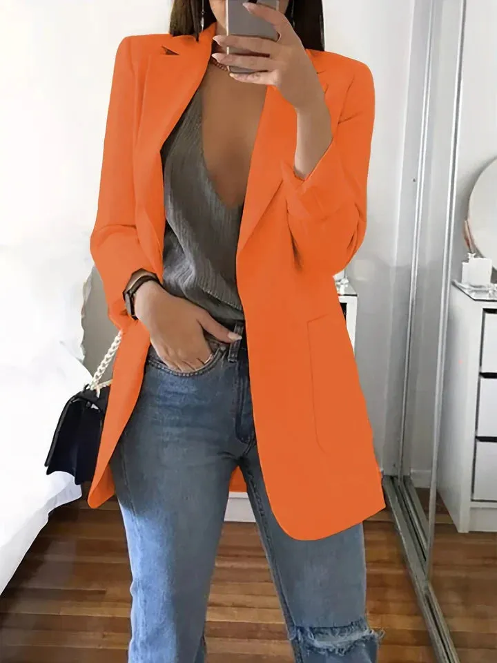 Plus-size Lyra casual blazer