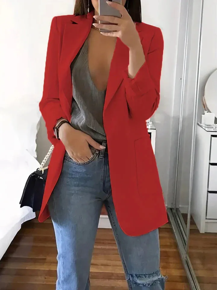 Plus-size Lyra casual blazer