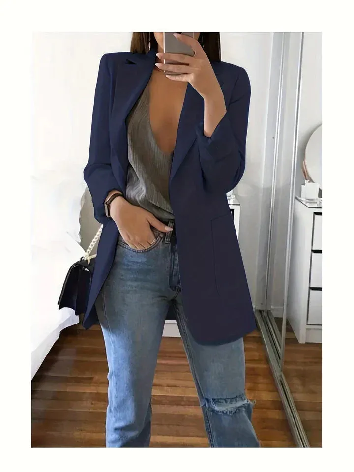 Plus-size Lyra casual blazer
