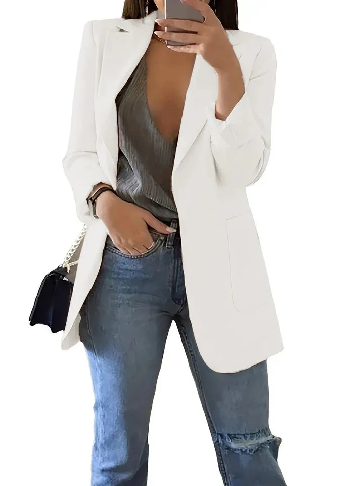 Plus-size Lyra casual blazer