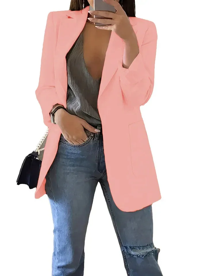 Plus-size Lyra casual blazer