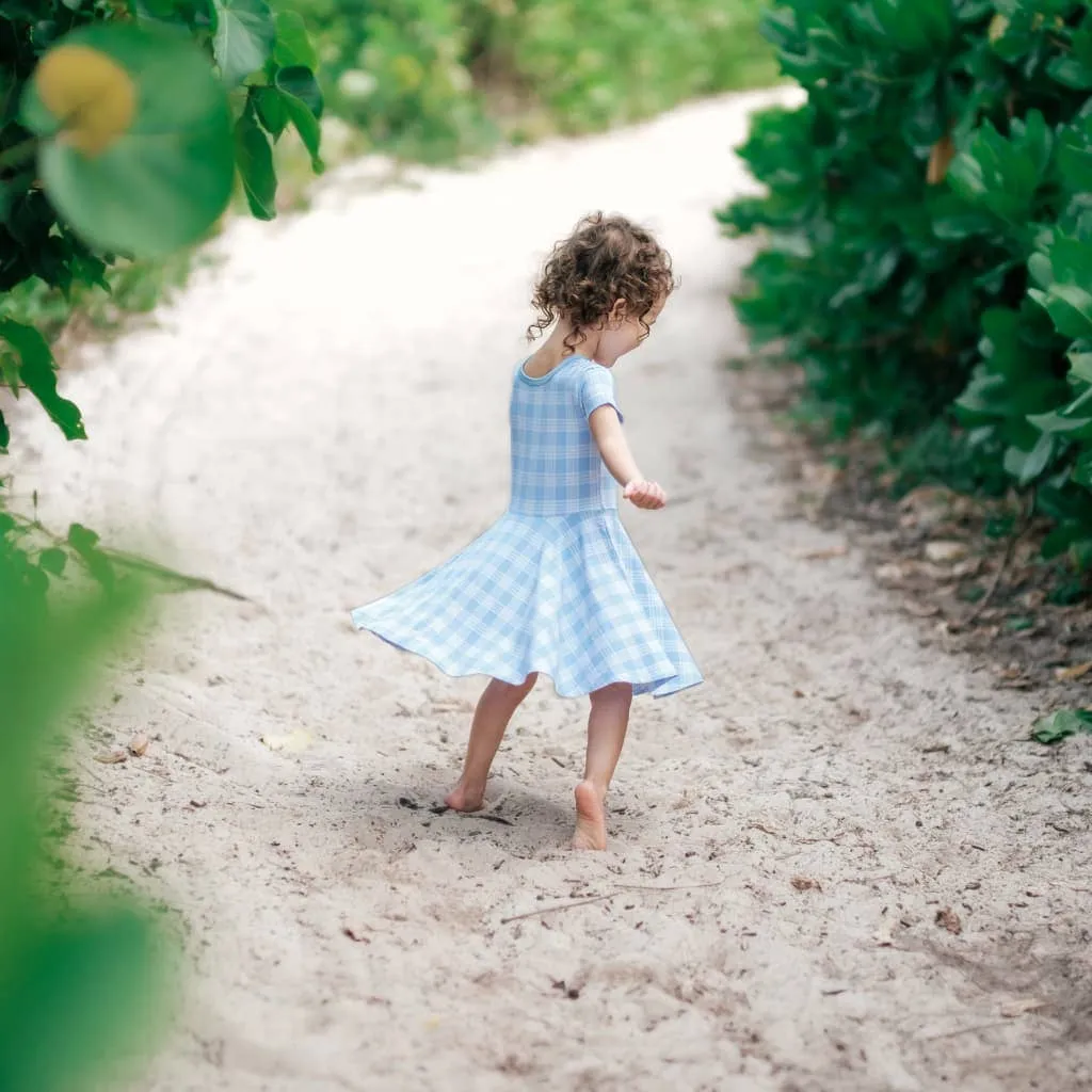 Polū Palaka Bamboo T-Shirt Dress: 3T