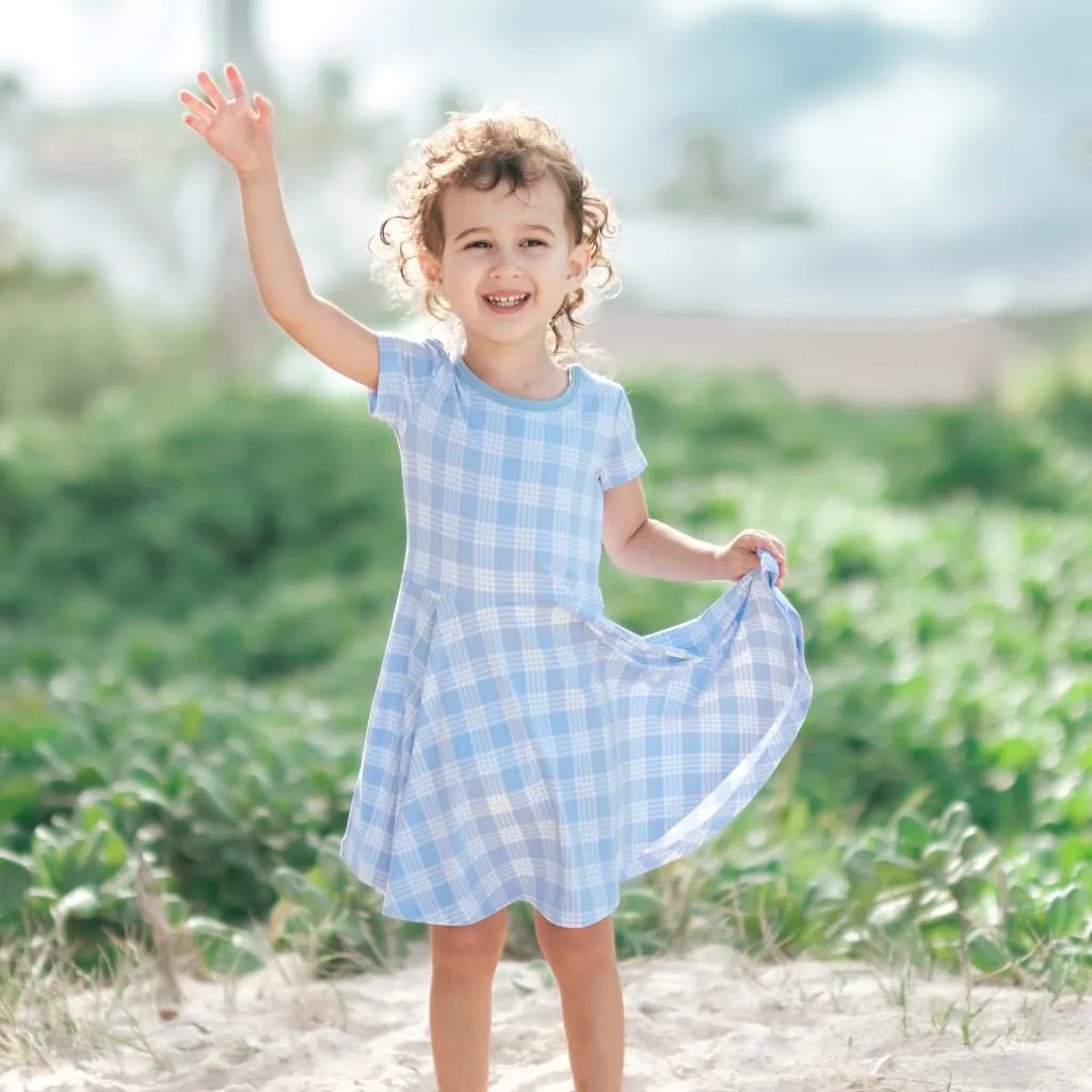 Polū Palaka Bamboo T-Shirt Dress: 3T