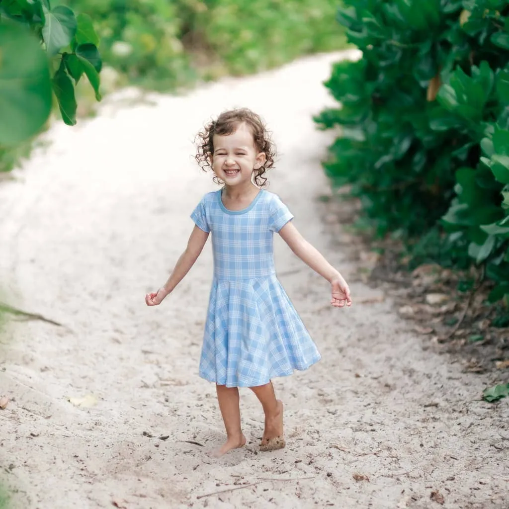Polū Palaka Bamboo T-Shirt Dress: 3T
