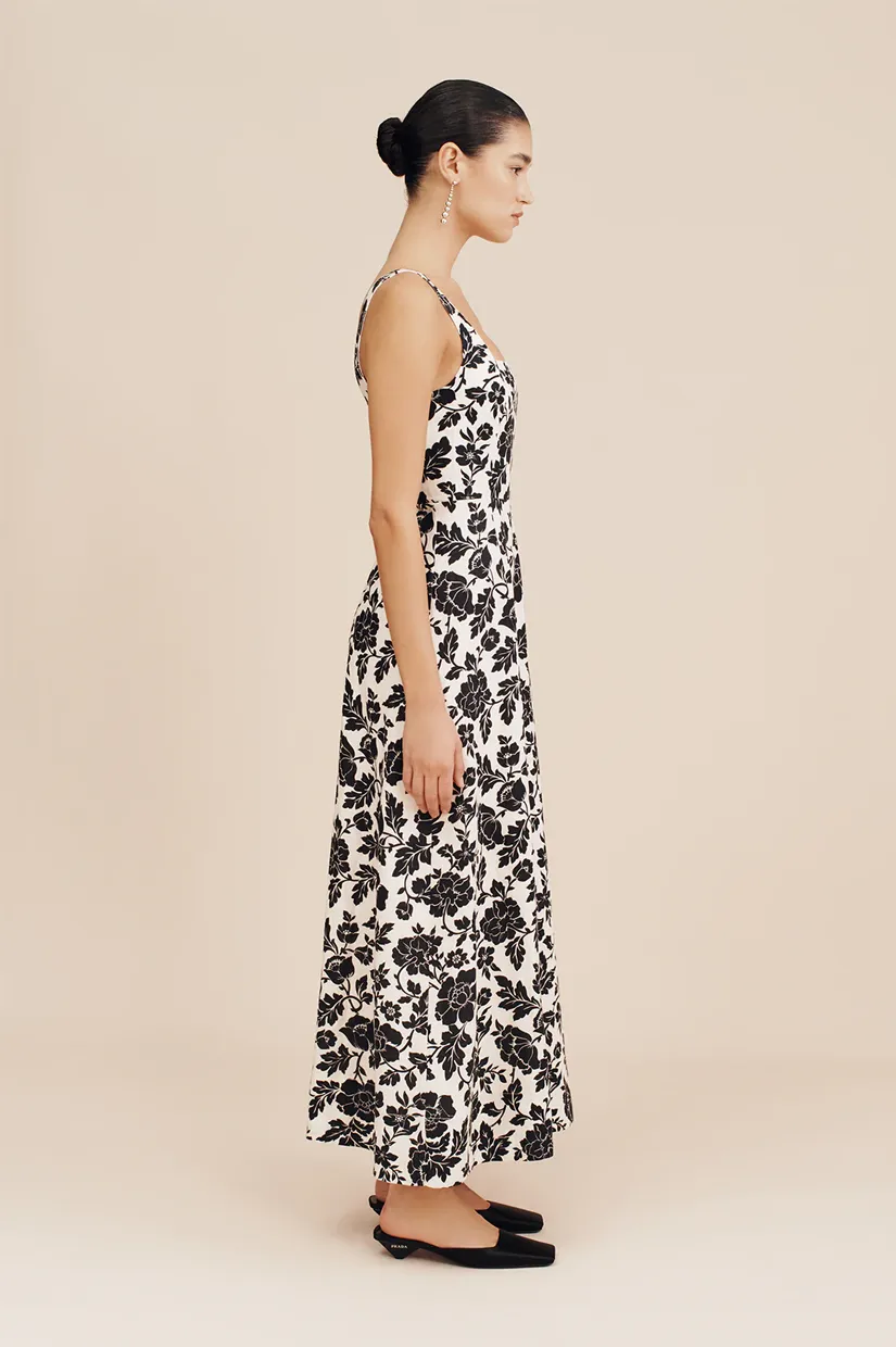 Posse Skyla Dress - Bone/Black