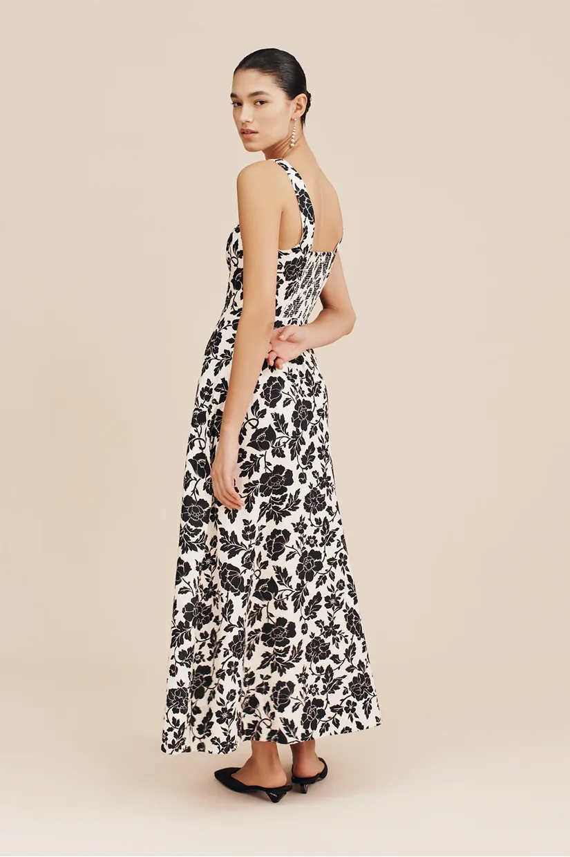 Posse Skyla Dress - Bone/Black