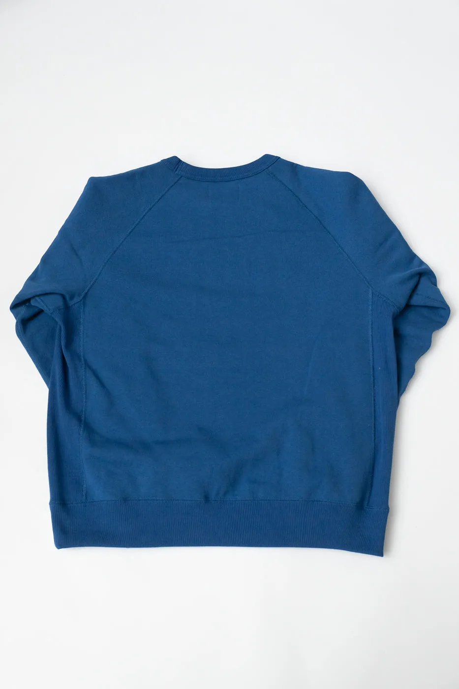 Pullover Crew Neck - Super Looper French Terry - Varsity Blue
