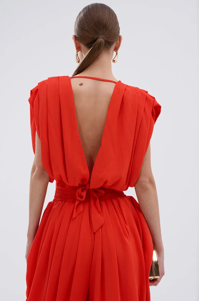 READY TO DANCE SLINKY VNECK BLOUSE