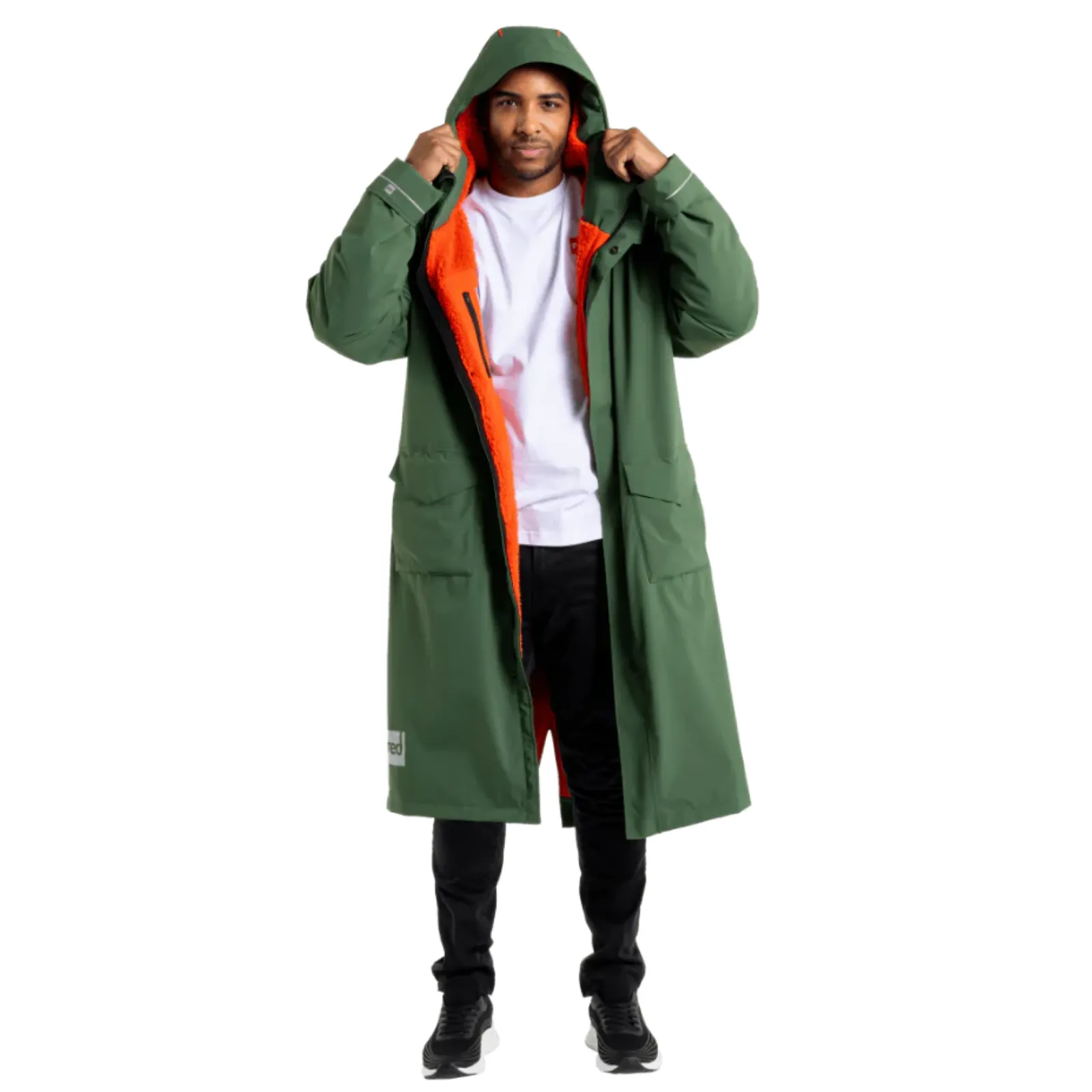 Red Adult EVO Pro Slimline Waterproof Parka Jacket