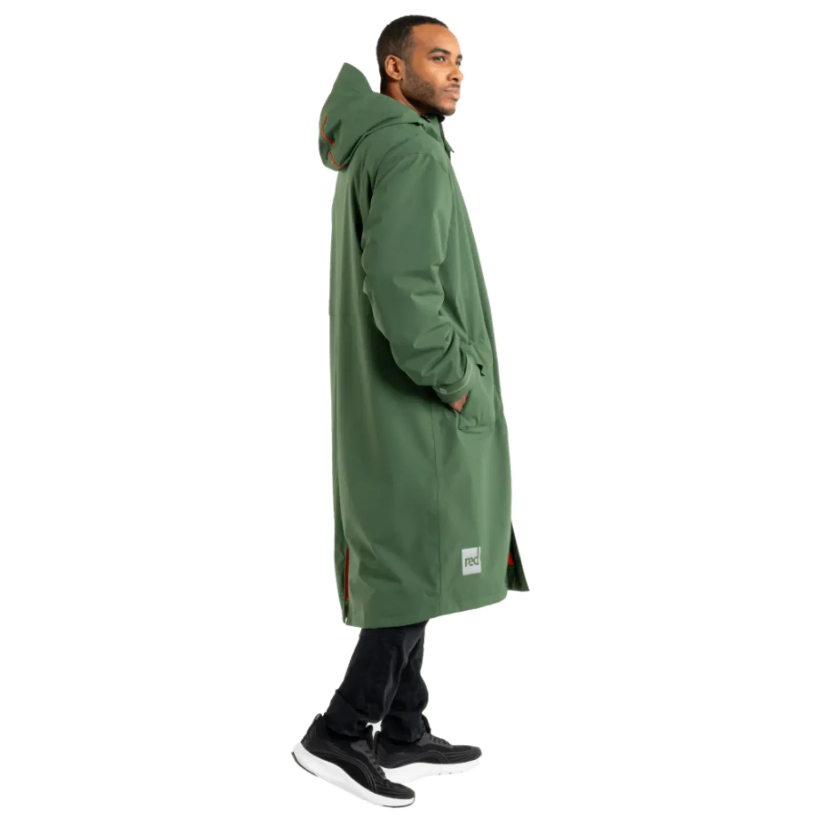 Red Adult EVO Pro Slimline Waterproof Parka Jacket