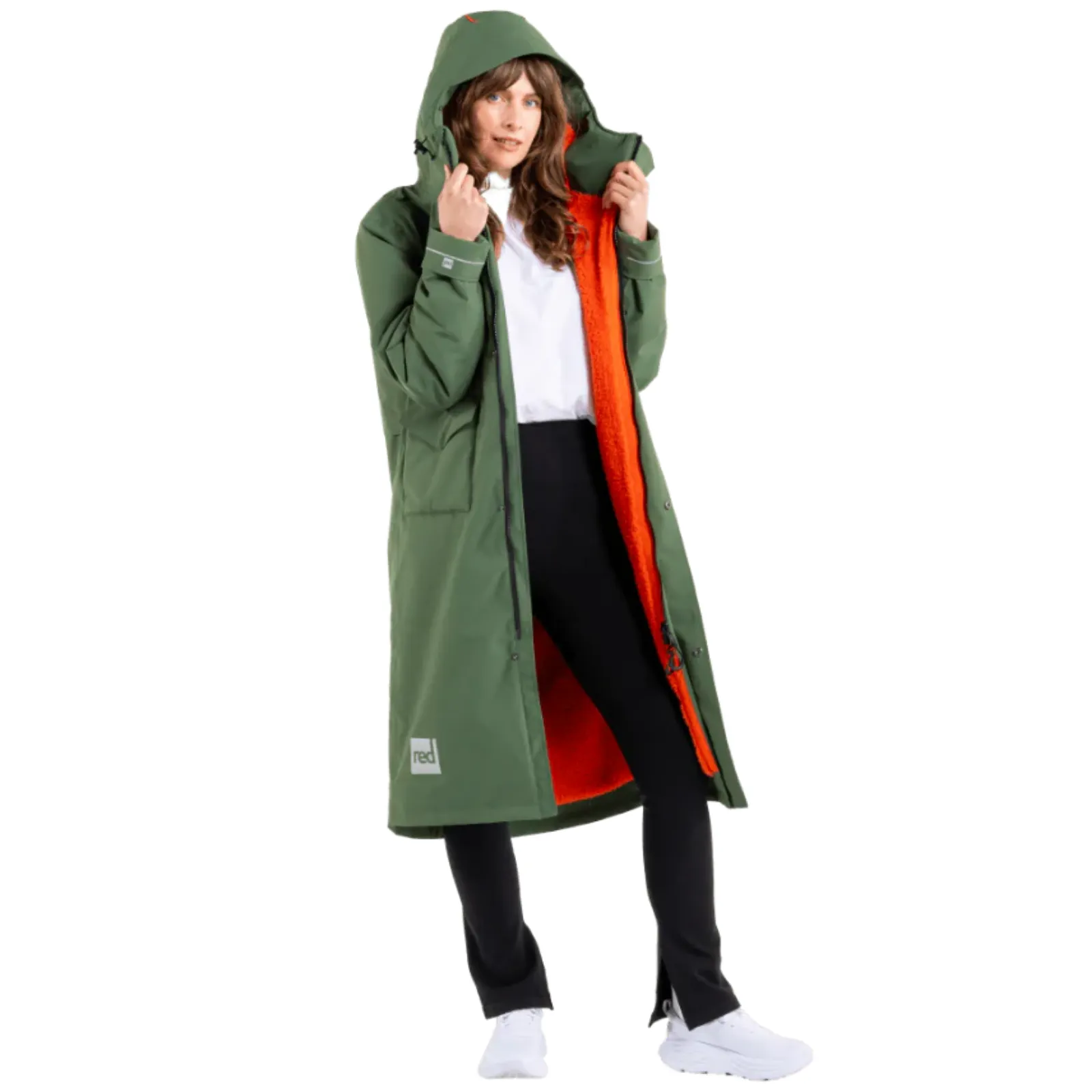 Red Adult EVO Pro Slimline Waterproof Parka Jacket