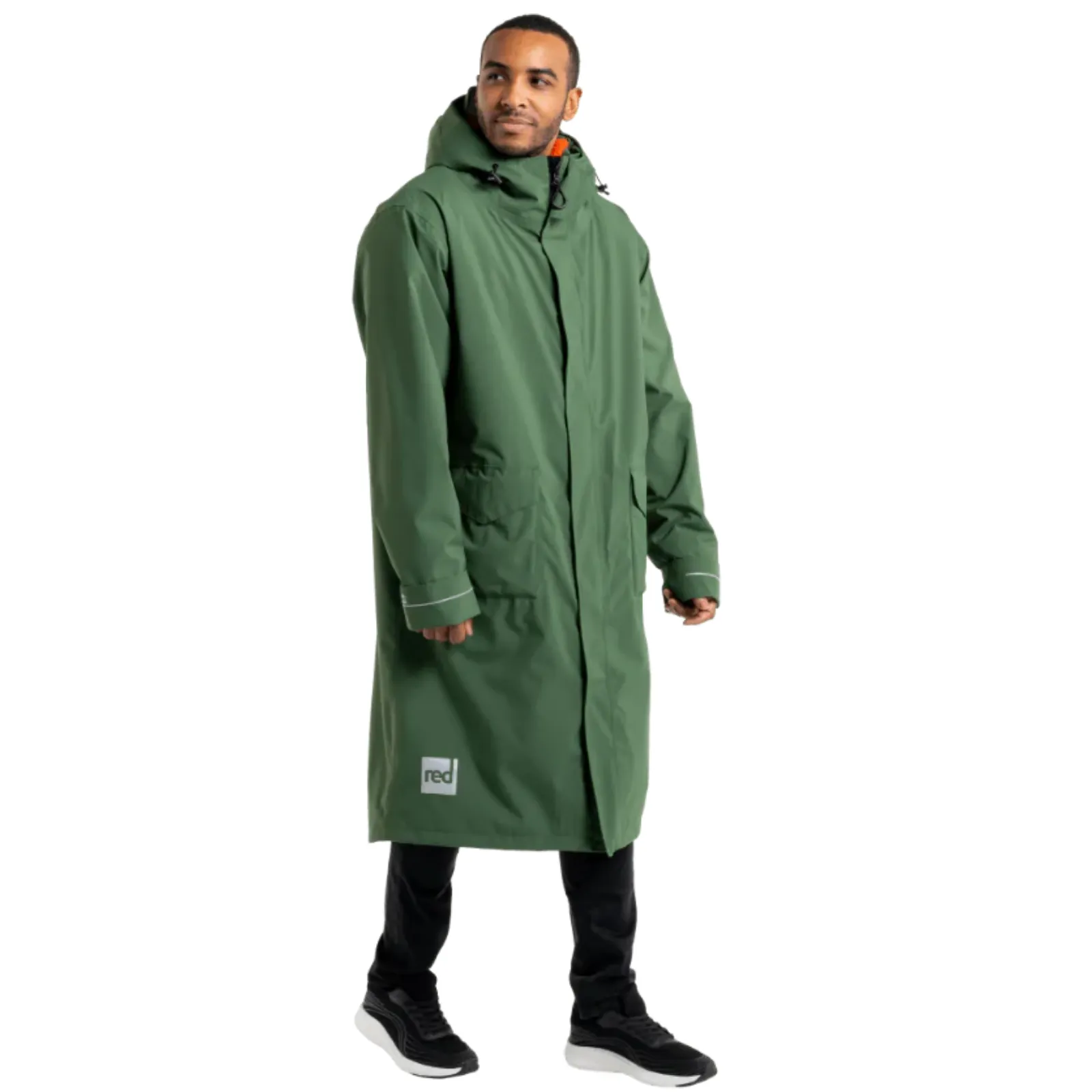 Red Adult EVO Pro Slimline Waterproof Parka Jacket