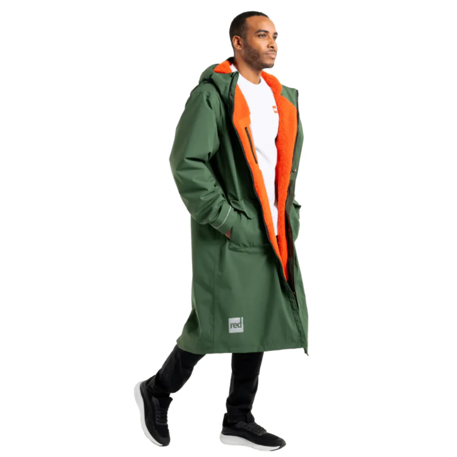 Red Adult EVO Pro Slimline Waterproof Parka Jacket