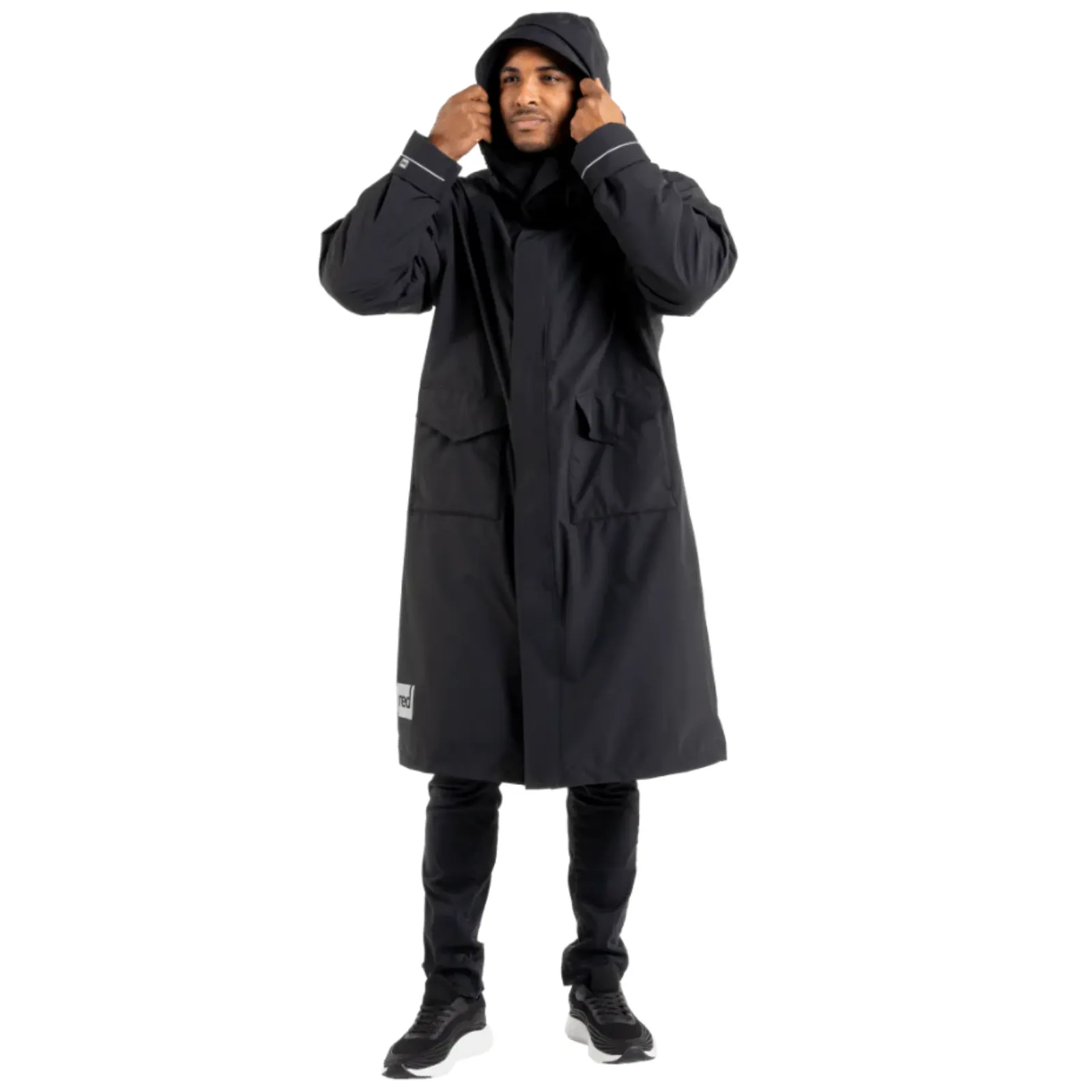 Red Adult EVO Pro Slimline Waterproof Parka Jacket