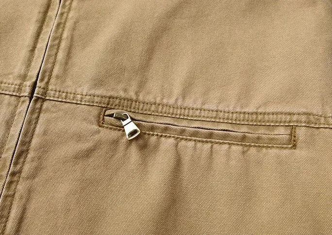 Relaxed-fit Trucker Jacket with Band Neckline