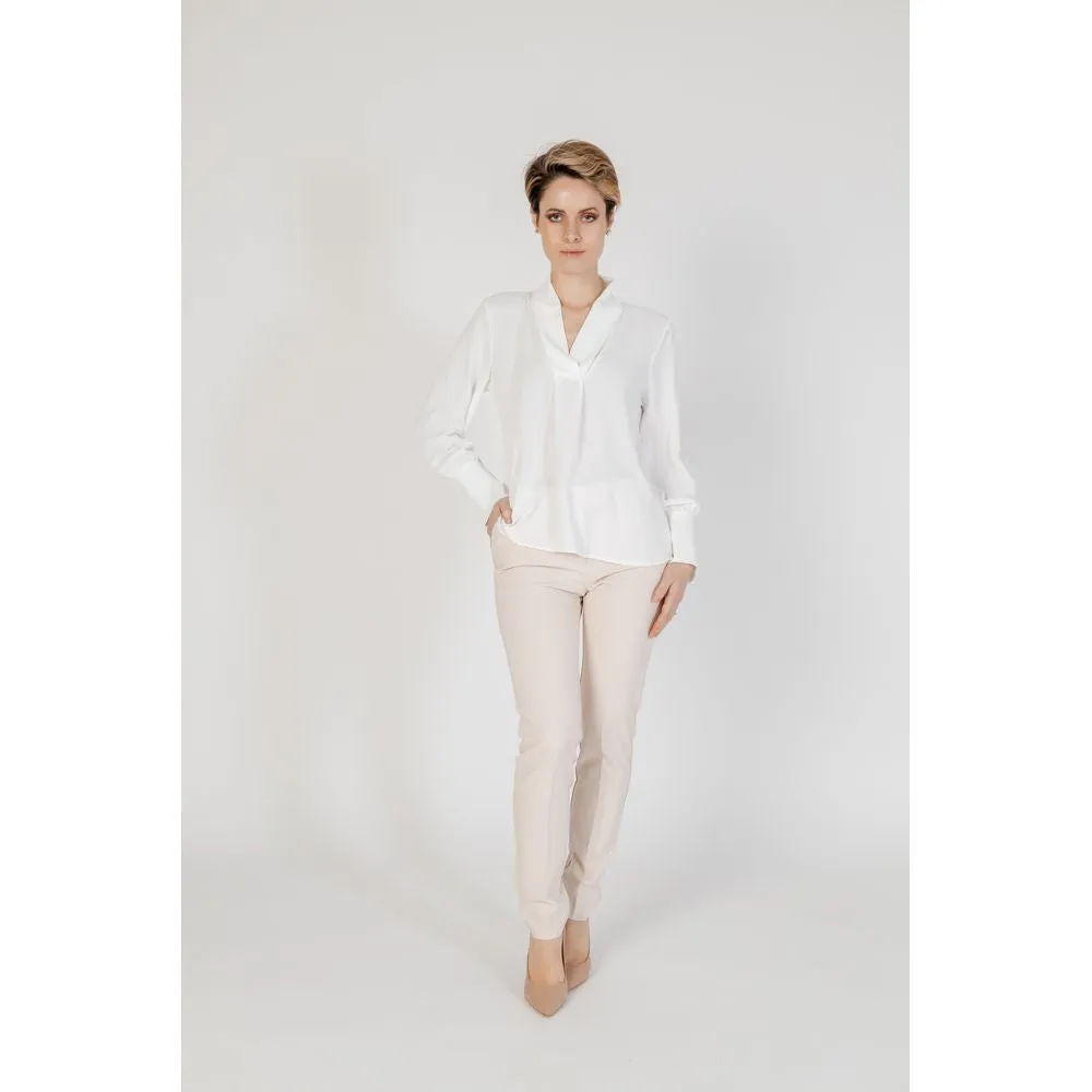 Rinascimento White Polyester Shirt