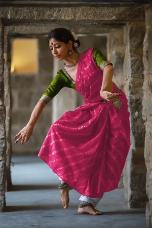 Rosewood Charm | Printed Practice Saree