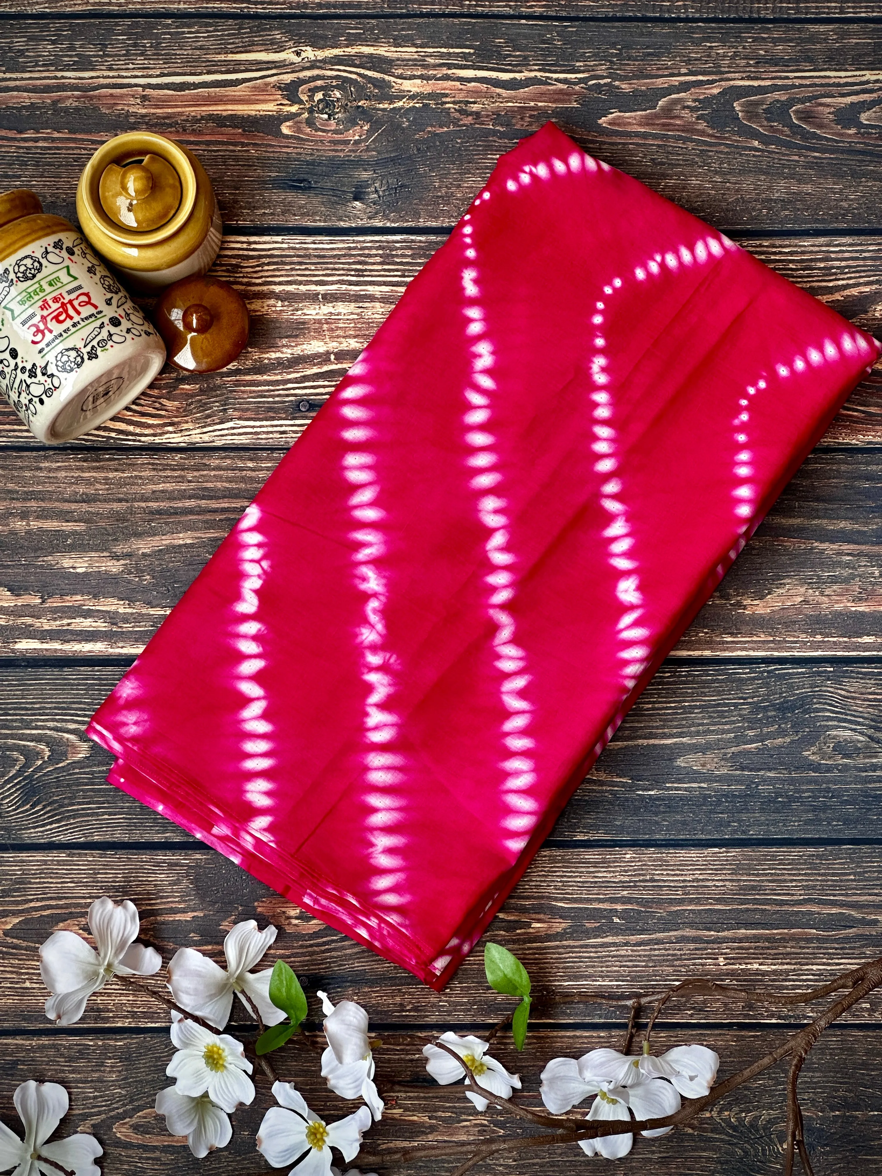 Rosewood Charm | Printed Practice Saree