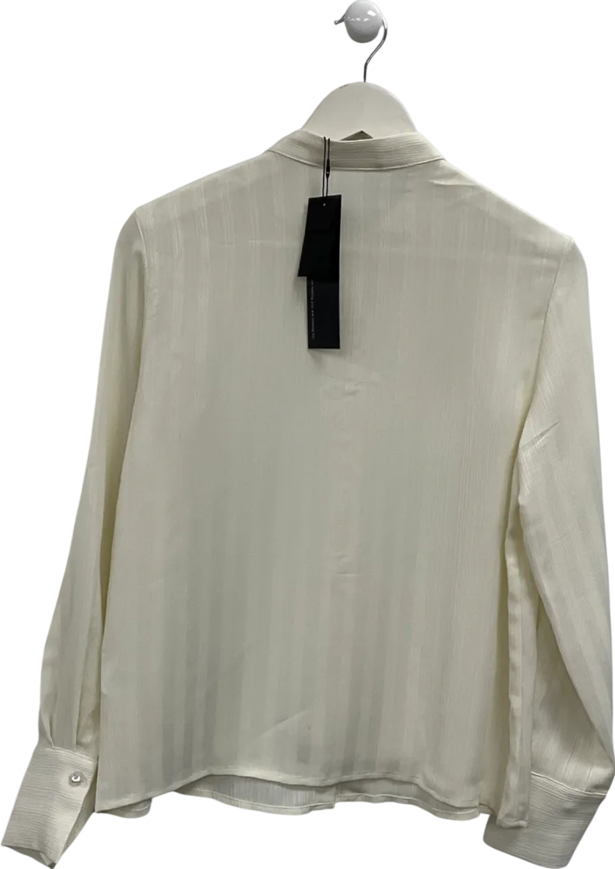 S . deer White Blouse UK S