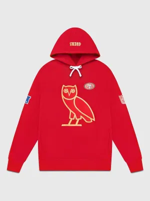 San Francisco 49ers Ovo Red Hoodie