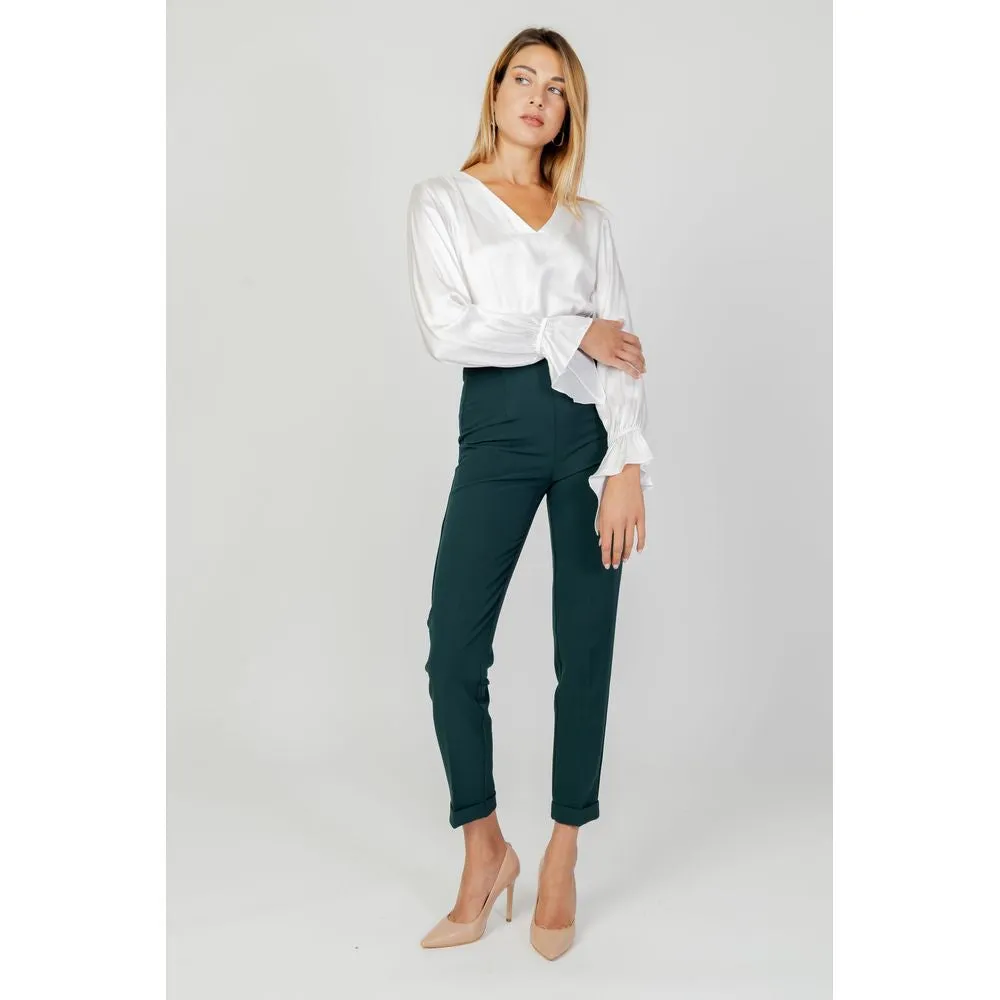 Sandro Ferrone White Viscose Shirt