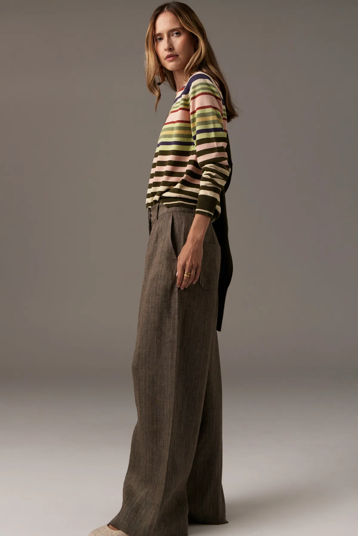 SELA MULTI STRIPE KNIT