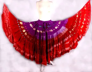 Senoritas skirt purple/red WLS