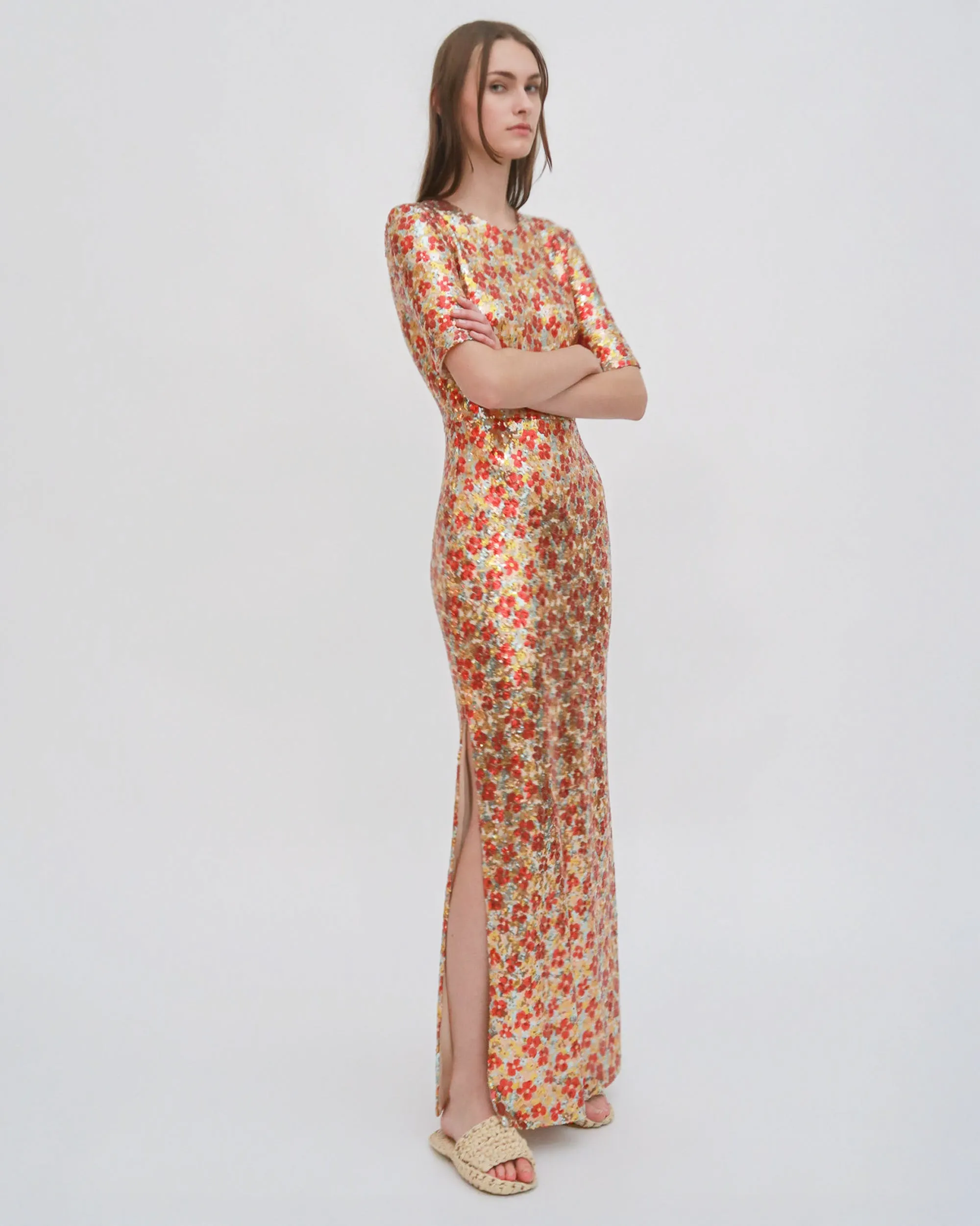 SHORT SLEEVE T-SHIRT GOWN