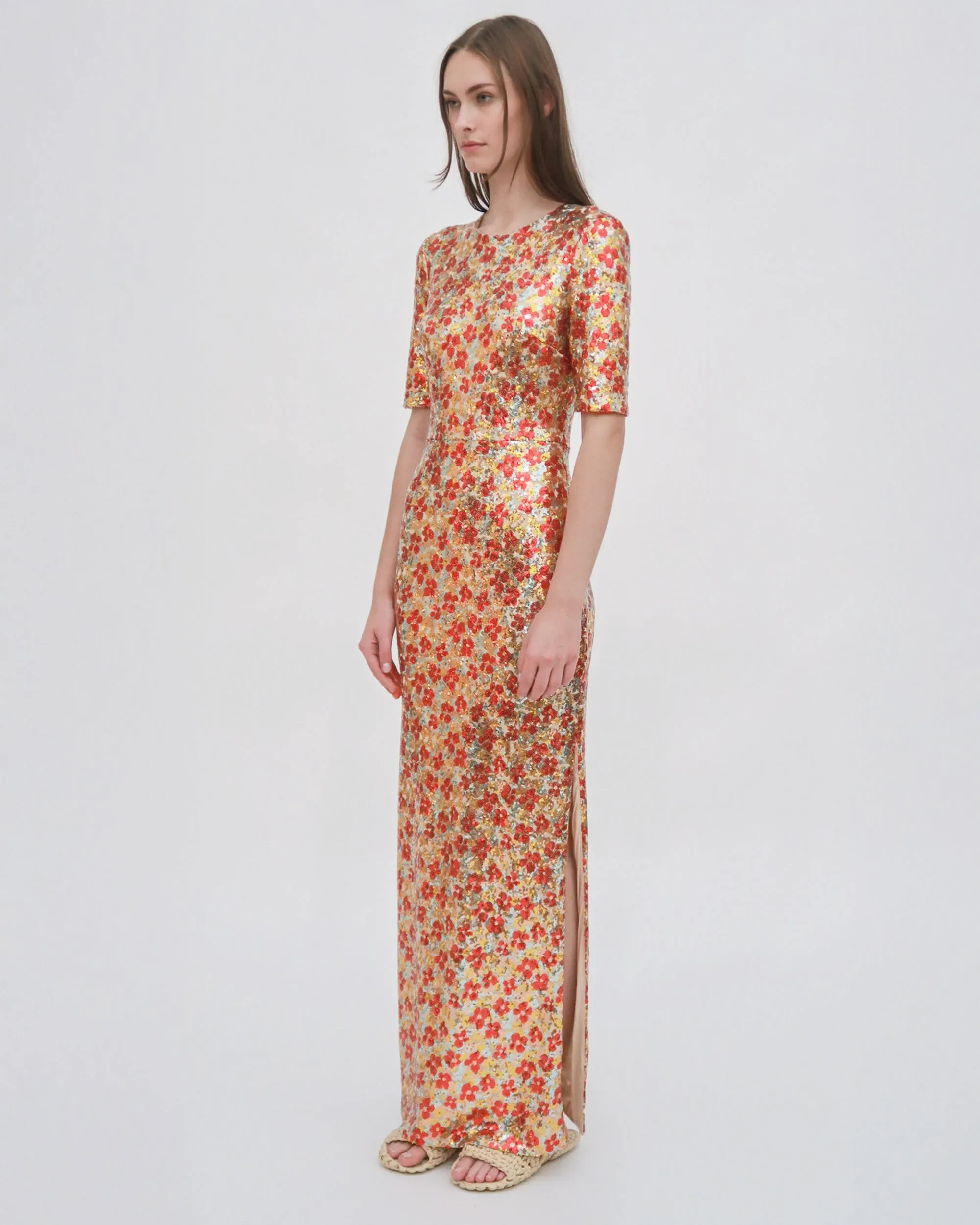 SHORT SLEEVE T-SHIRT GOWN