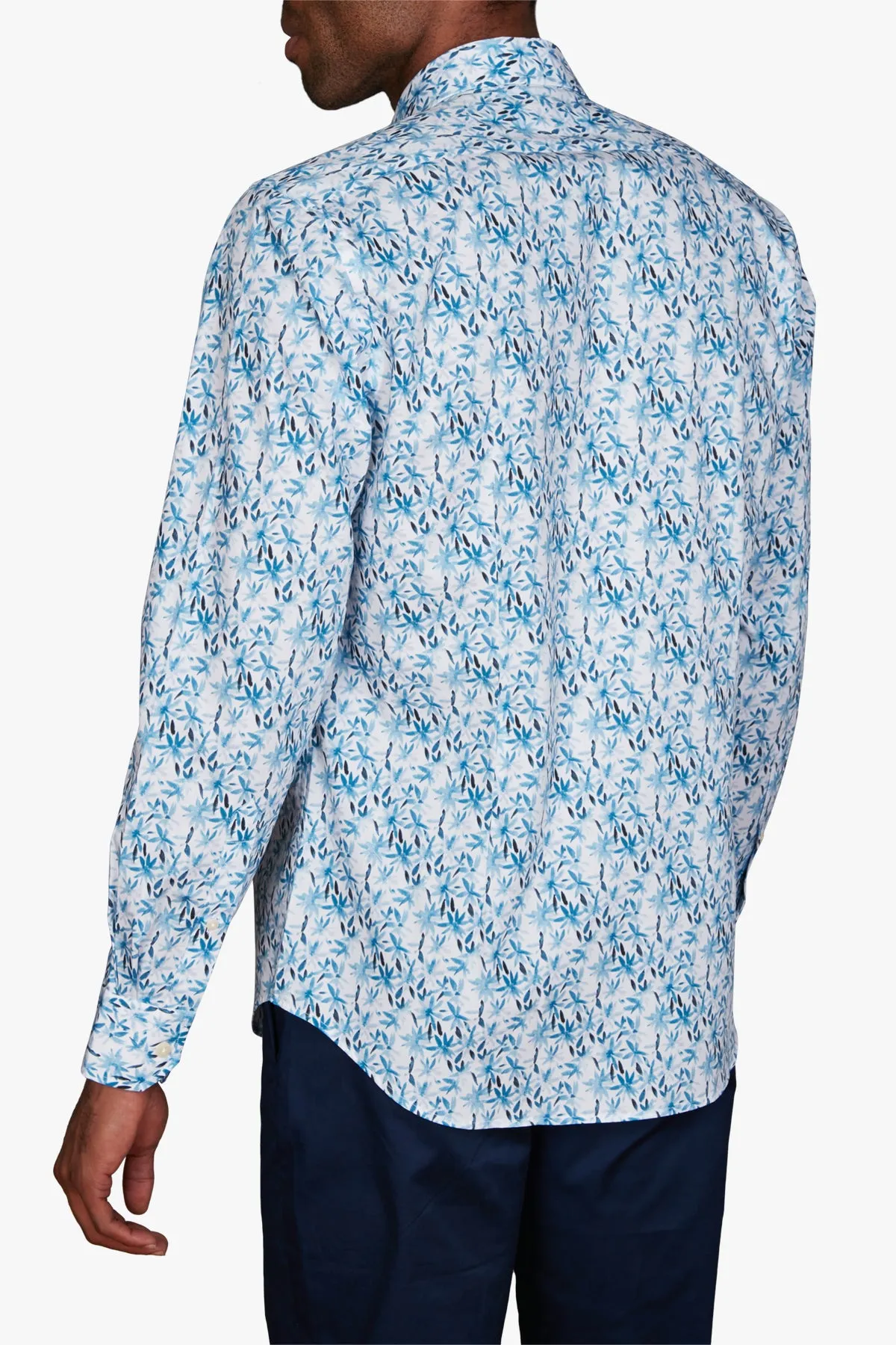 Simon Carter | Chamomile Floral Print Casual Shirt