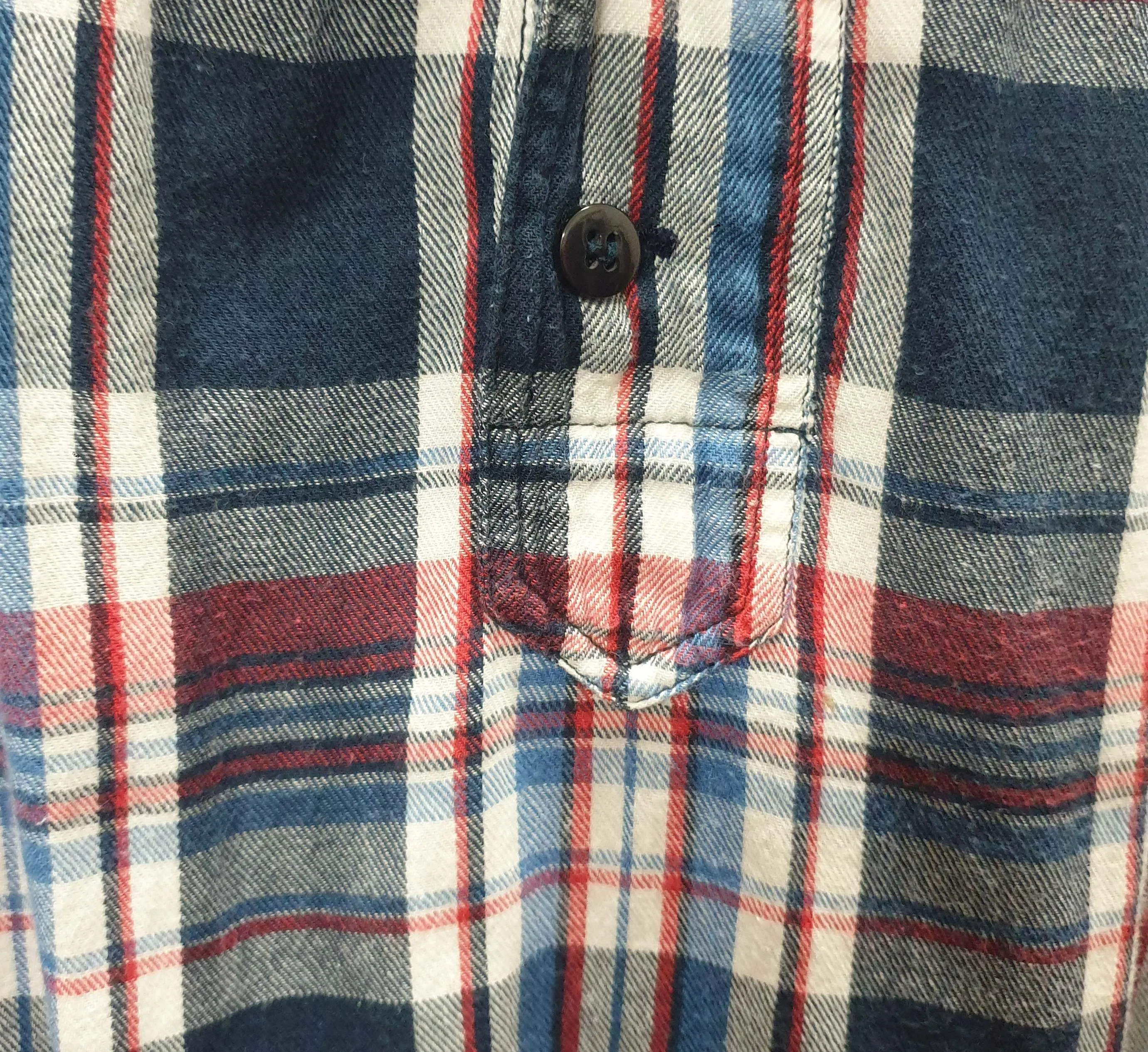 Skin & Threads plaid cotton shirt size 1