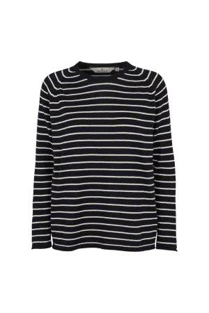 Soya Sweater - Navy/Whisper White