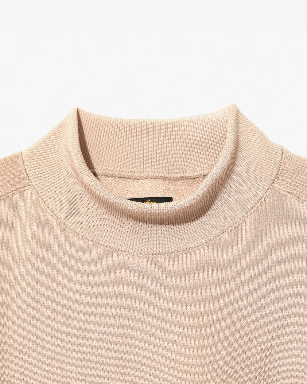 S/S Mock Neck Shirt - Bright Jersey - Pink