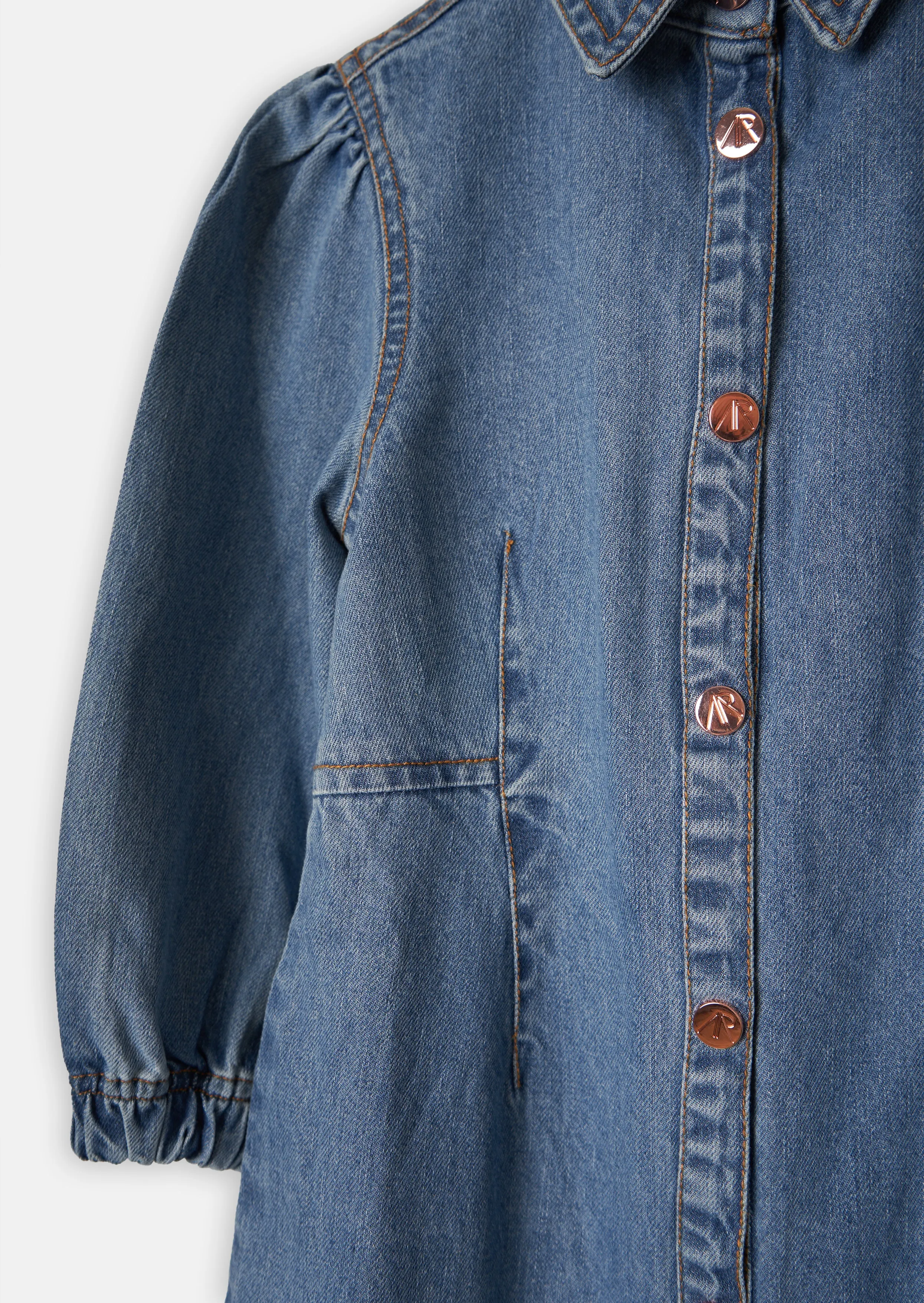 Staci Denim Shirt Dress